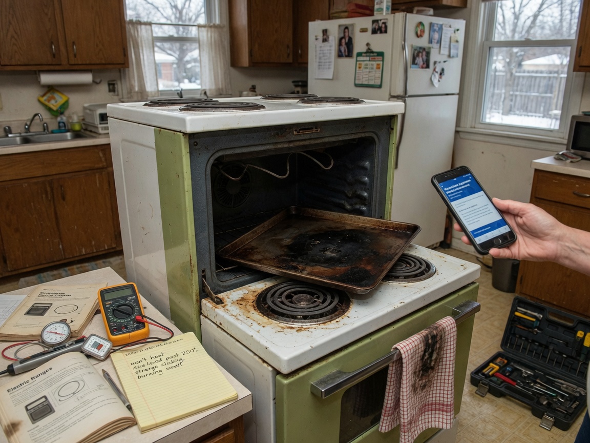 Common Oven Problems and When to Call a Professional