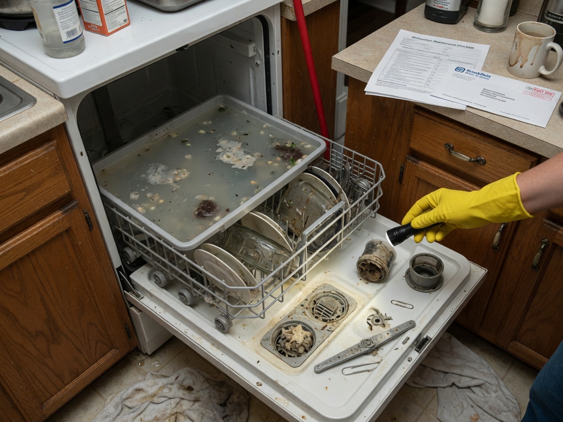 Dishwasher Not Draining? Causes and Solutions