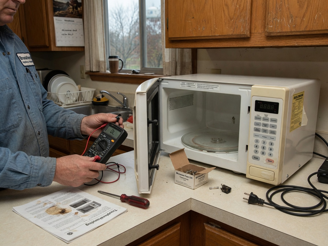 Microwave Not Working? Common Causes and Fixes