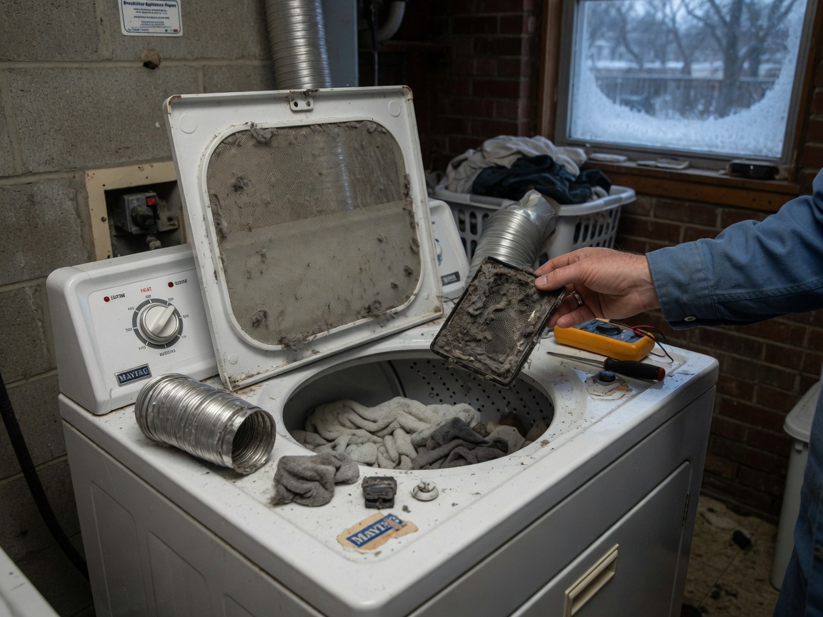 Why Is Your Dryer Not Heating Properly?